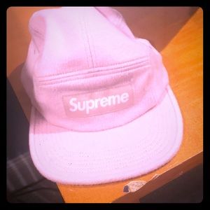 Supreme: Pink wool hat